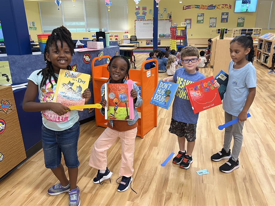 Students Victory Villa Elementary